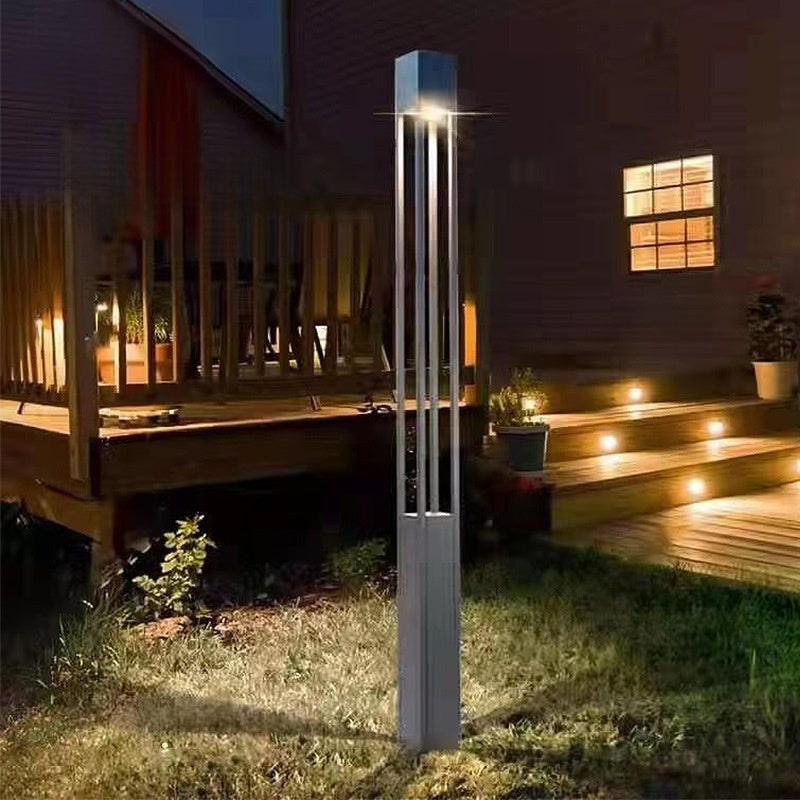 Antique LED Garden Lamp Post — Waterproof Outdoor Path Light