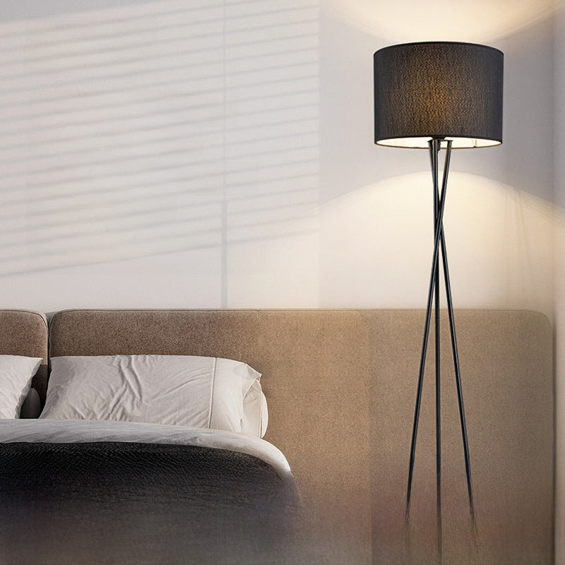 Three-legged floor lamp