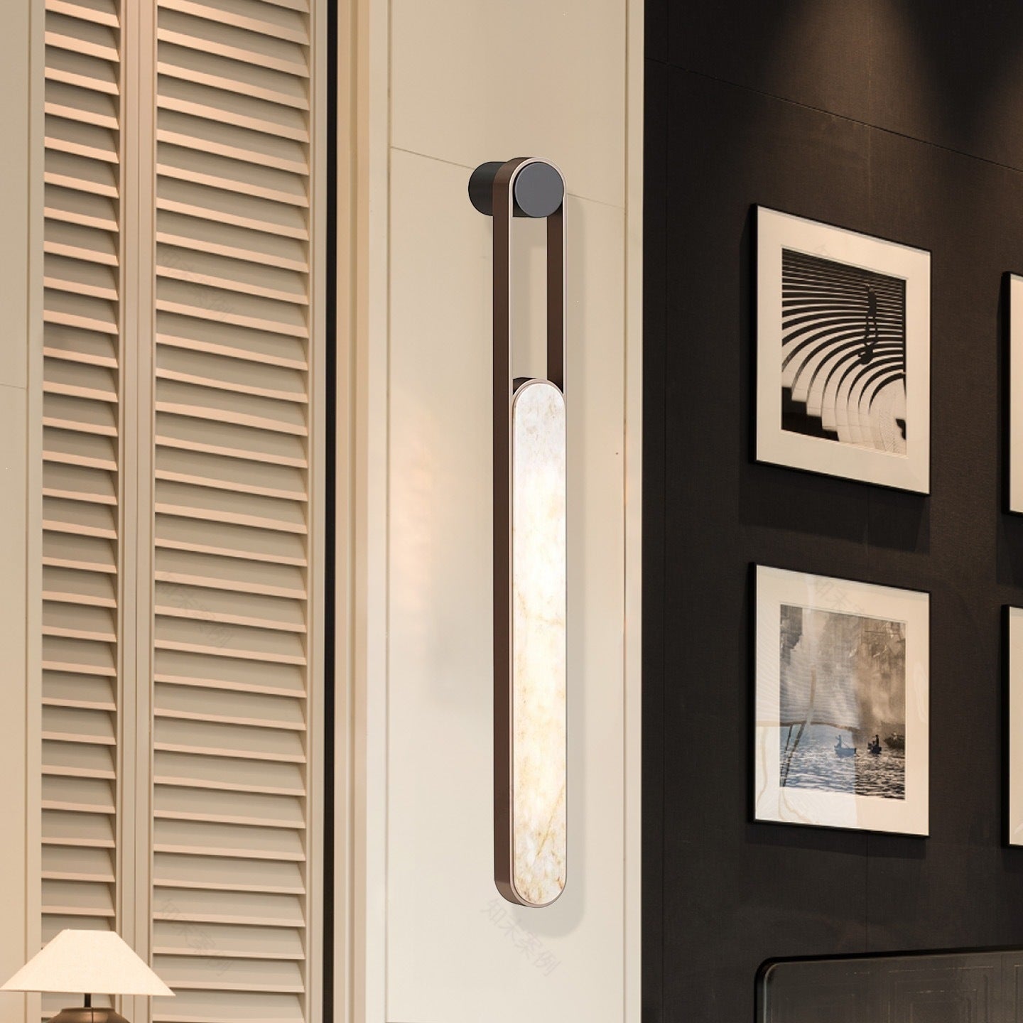Ösedum Monolith Marble Wall Light