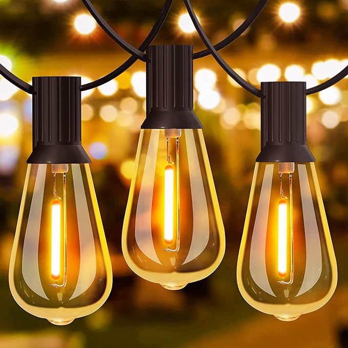 Solar Bubble Ball String Lights | Outdoor Garden Fairy Lights | Patio Party Decor