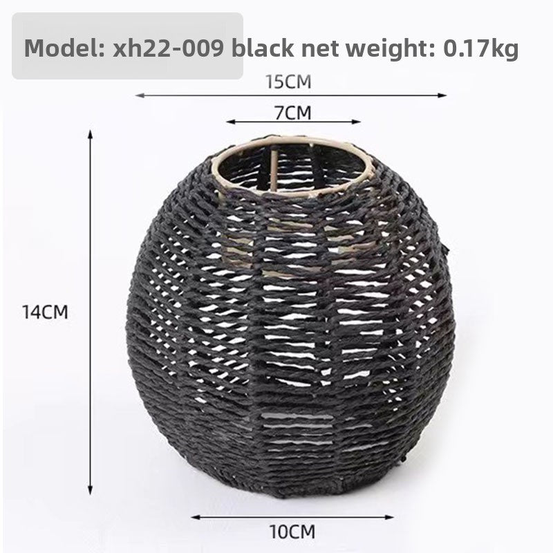 Woven Paper Rope Chandelier Lampshade