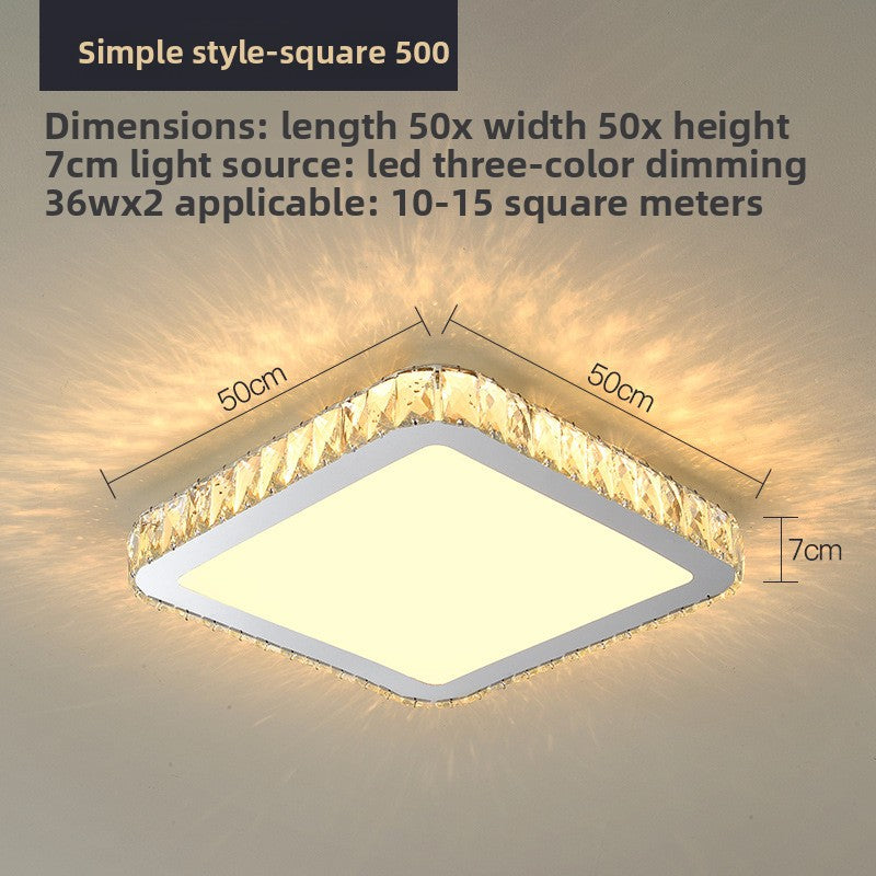 Modern LED Light Fixture | Versatile Ceiling Mount | Living Room Hallway Bedroom