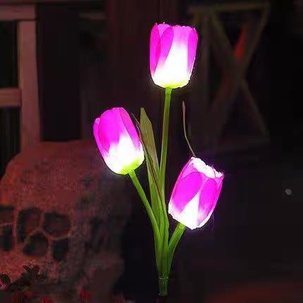 Solar LED Hydrangea Garden Light
