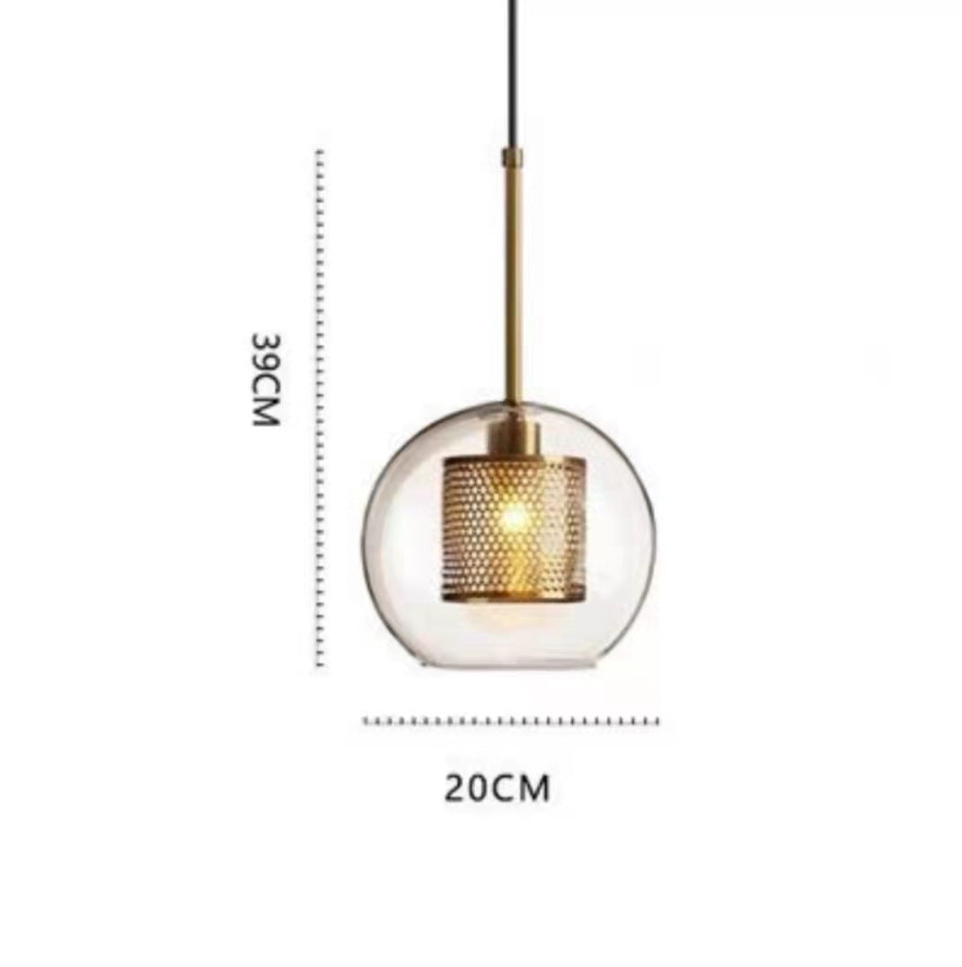 Crystal Glass Chandelier | Luxury Ceiling Pendant Light | Living Room Dining Room