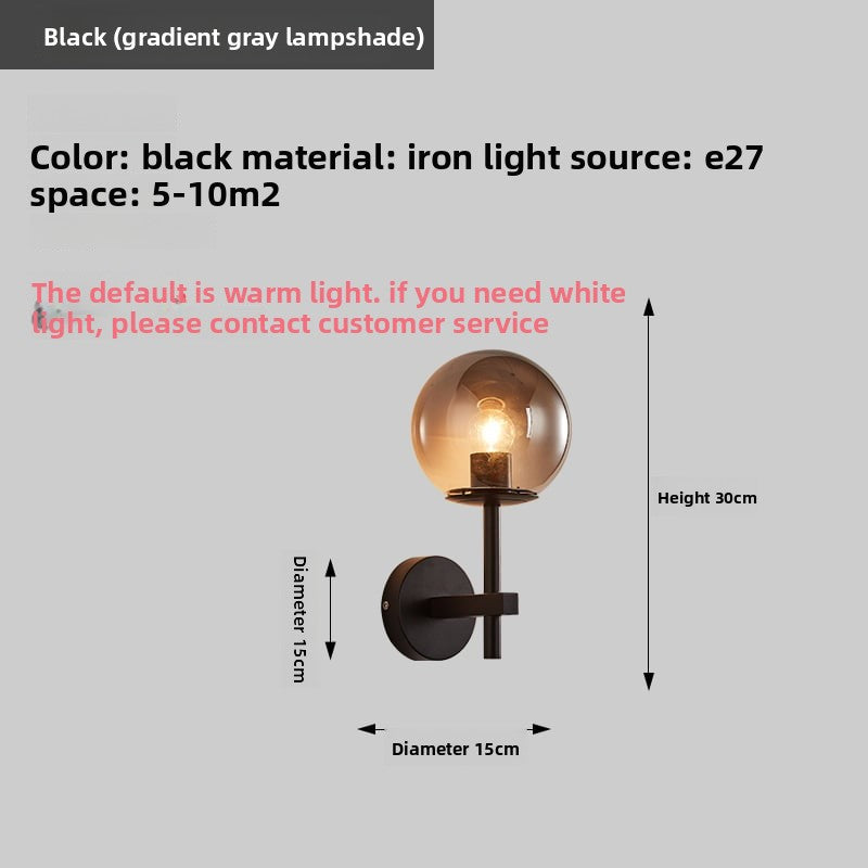 Ösedum Orb Brass Wall Sconce