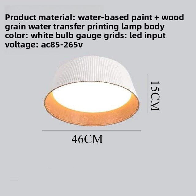 Italian Minimalist LED Ceiling Lamp | Full Spectrum Light | Living Room Bedroom