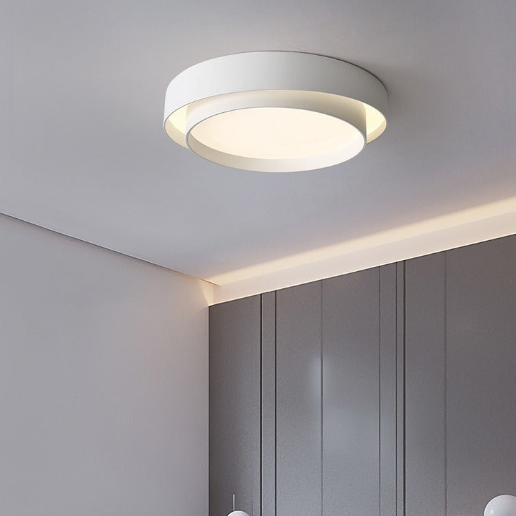 Square LED Ceiling Light | Dimmable Flush Mount Panel Lamp | Bedroom Office Living Room