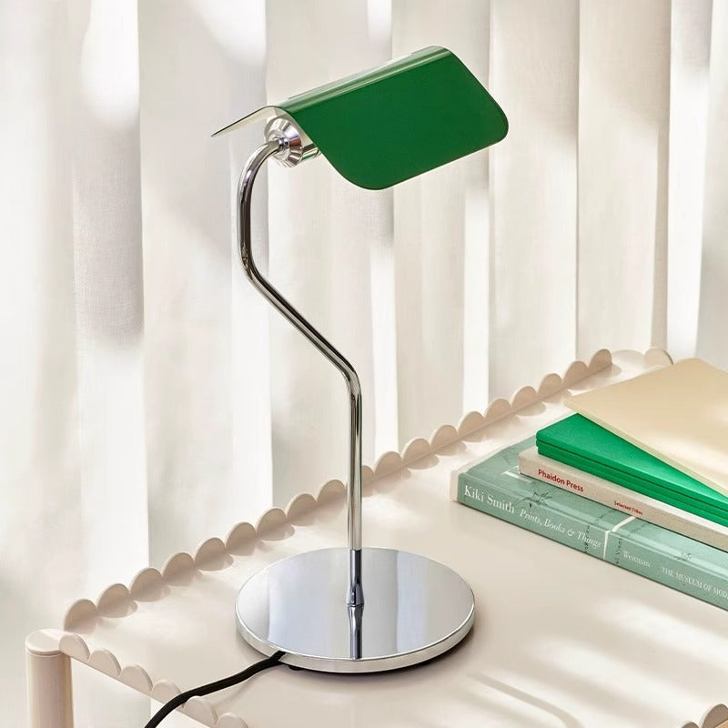Adjustable LED Desk Lamp with Clip Base