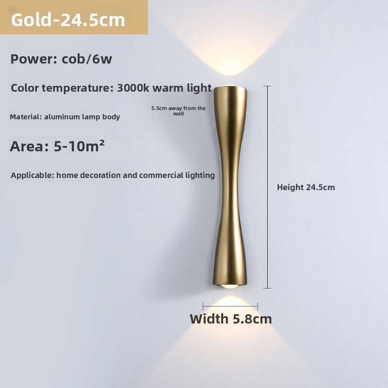 Adjustable Dual Head Wall Lamp
