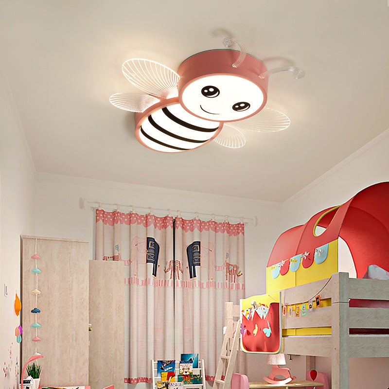 Kids LED Ceiling Lamp | Safe Colorful Children's Light | Nursery Bedroom Playroom