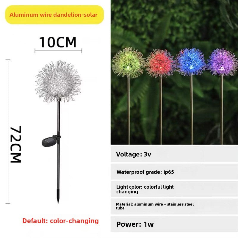 Solar LED Hydrangea Garden Light