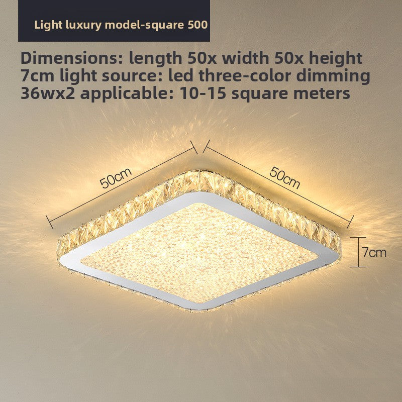 Modern LED Light Fixture | Versatile Ceiling Mount | Living Room Hallway Bedroom