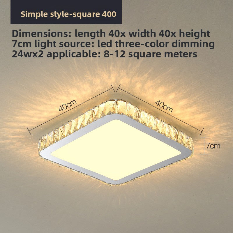 Modern LED Light Fixture | Versatile Ceiling Mount | Living Room Hallway Bedroom