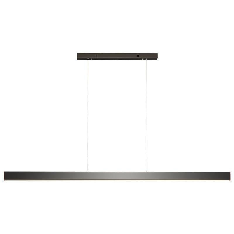 Modern LED Chandelier | Adjustable Height Pendant Light | Dining Room Living Room