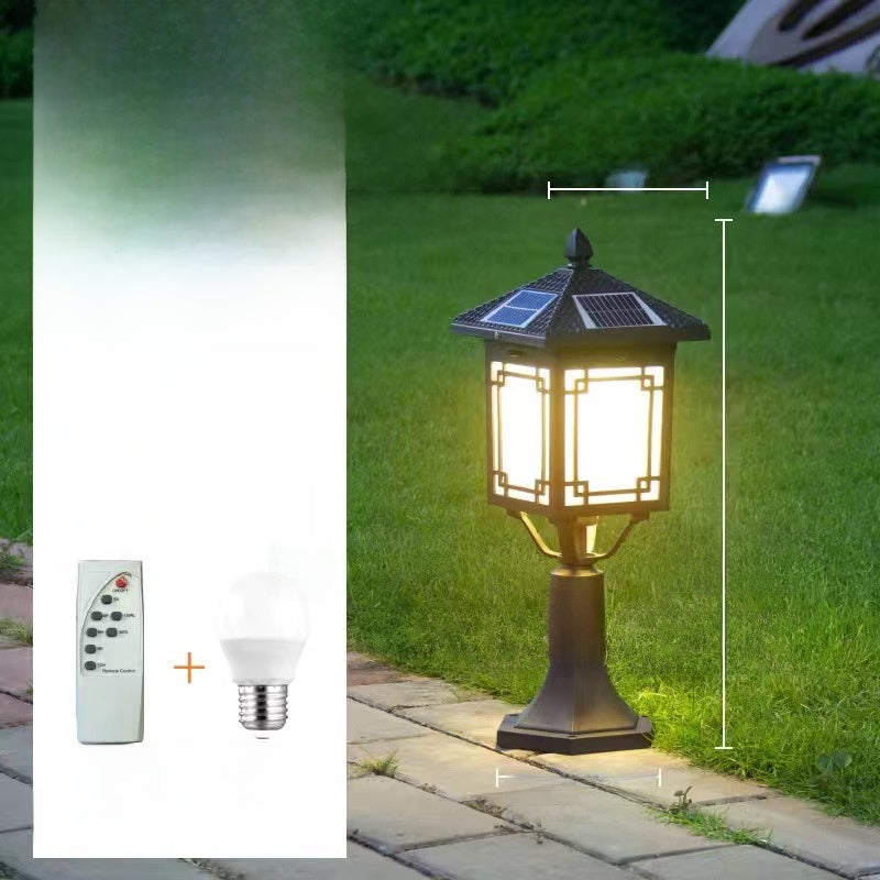 Solar Outdoor Patio Light | Waterproof IP44 Garden Lamp | Eco-Friendly Deck & Pathway Lighting
