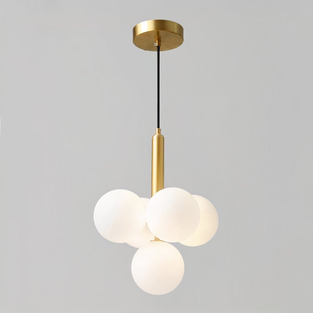 Copper Pendant Light | Decorative Multi-Head Chandelier | Dining Room Living Room Bar