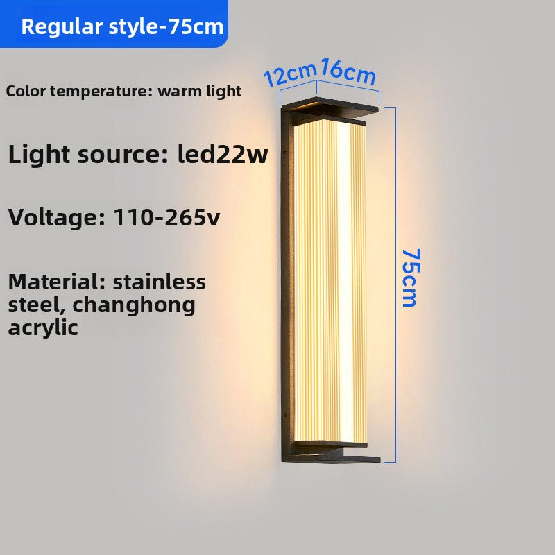 Modern Outdoor Wall Light