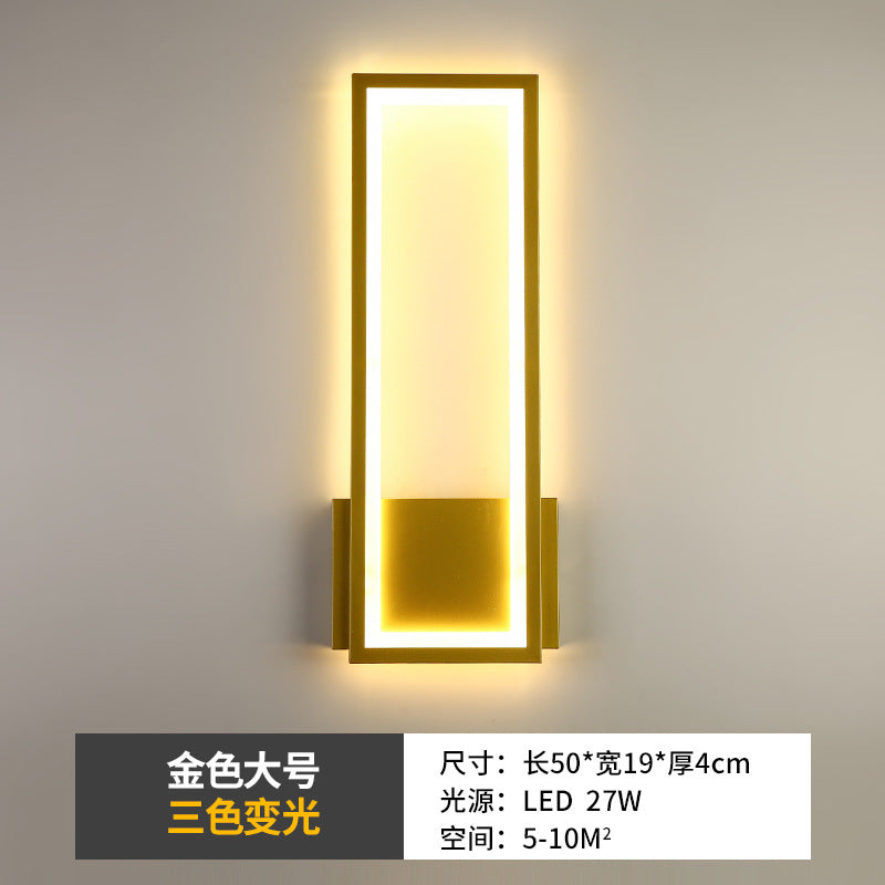 Living room background wall light