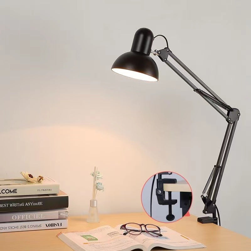 Eye-protecting LED long-arm folding desk lamp