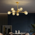 Crystal Ball Chandelier — Modern Luxury Living Room Pendant Light