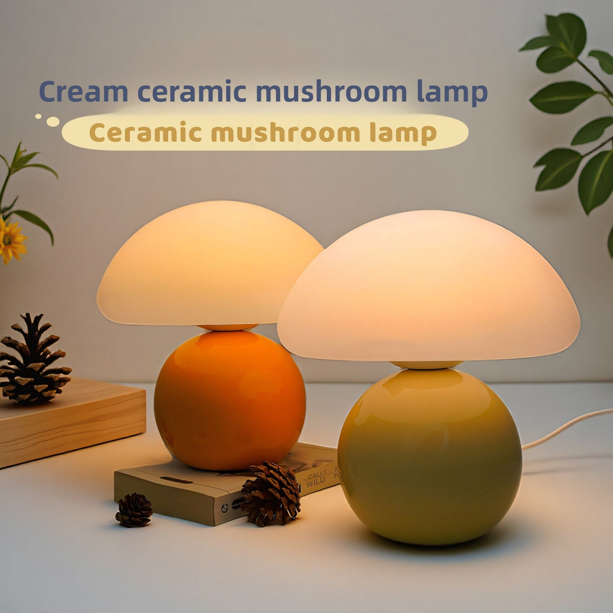 Ceramic table lamp