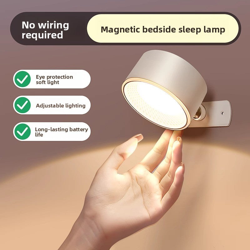 Rechargeable Wireless Wall Lamp | Cordless Battery Sconce | Bedroom Hallway Night Light