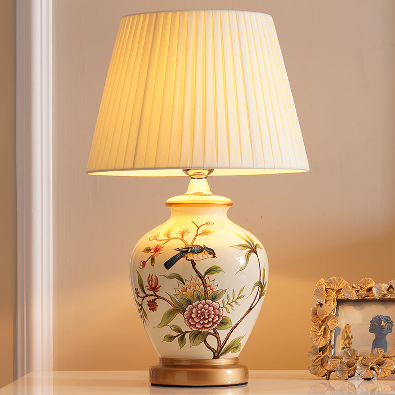 Remote Control Ceramic Table Lamp