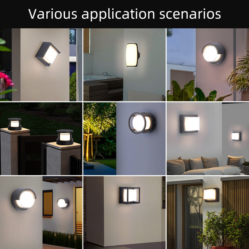 Moisture-proof LED outdoor waterproof wall lamp