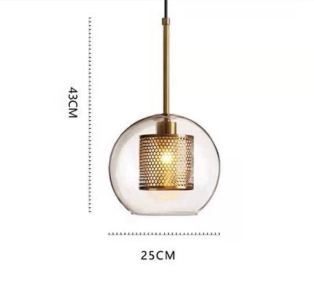 Crystal Glass Chandelier | Luxury Ceiling Pendant Light | Living Room Dining Room