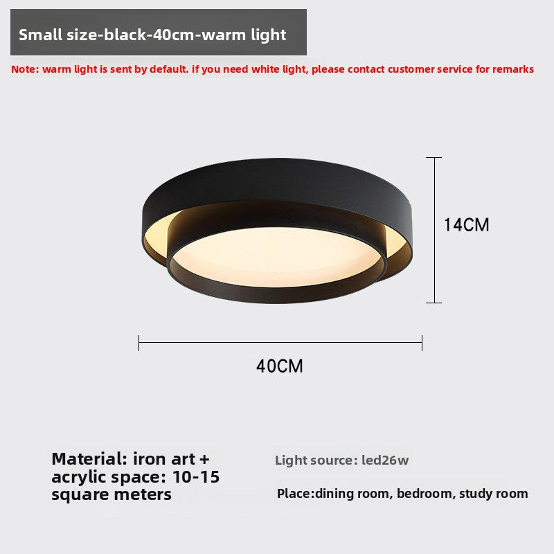 Square LED Ceiling Light | Dimmable Flush Mount Panel Lamp | Bedroom Office Living Room
