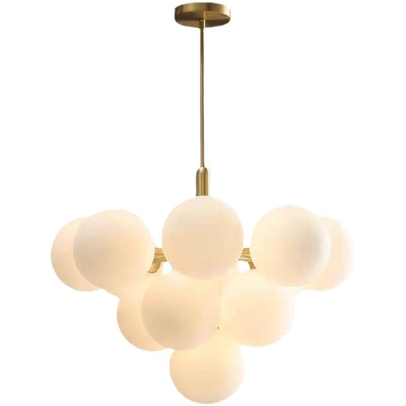 Copper Pendant Light | Decorative Multi-Head Chandelier | Dining Room Living Room Bar