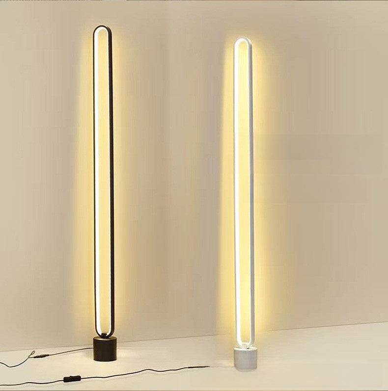 Smart LED Floor Lamp | Remote & Voice Control | Minimalist Living Room Bedroom