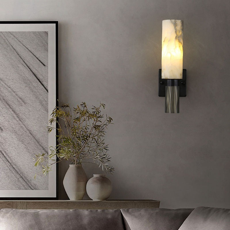 Ösedum Ember Copper & Marble Wall Light