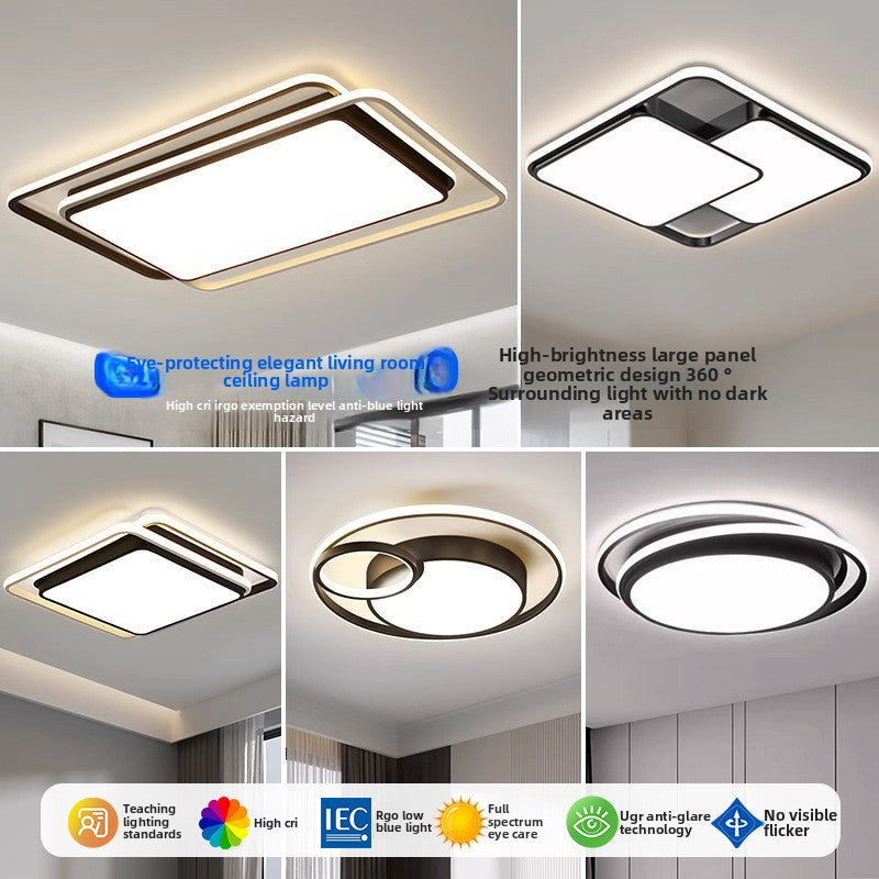 Minimalist LED Ceiling Light | Gourd-Shaped Flush Mount Lamp | Living Room Bedroom