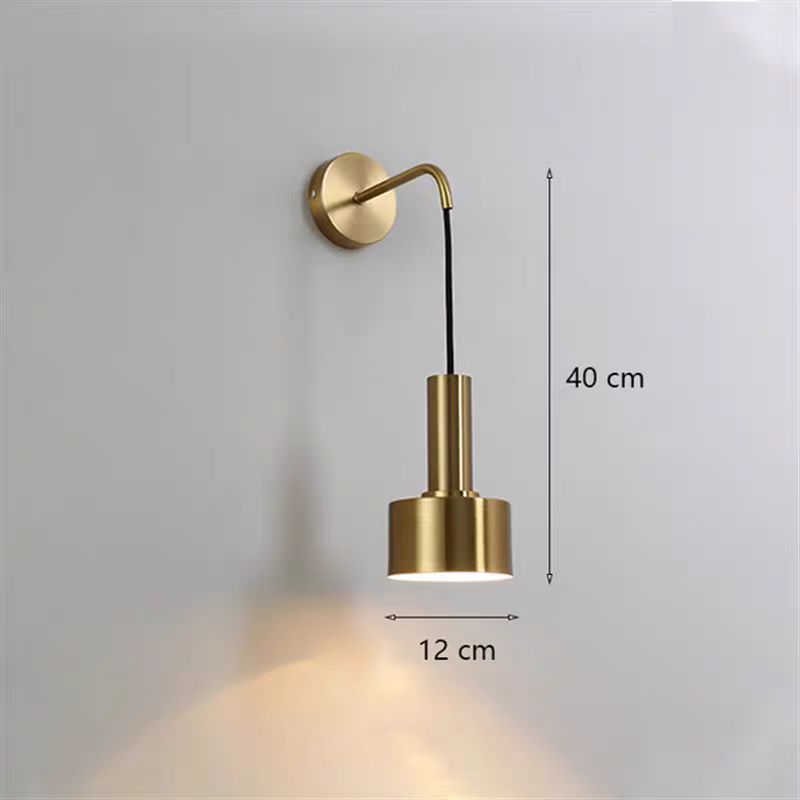 Minimalist Nordic LED Wall Lamp | Modern Sconce for Bedroom Hallway | Affordable Luxury Lighting