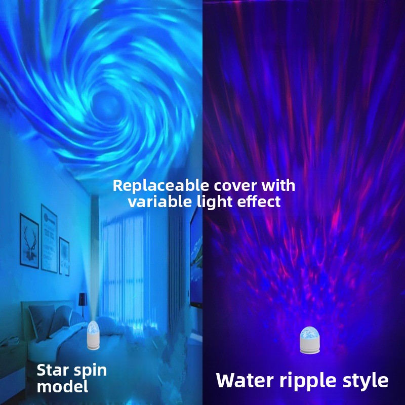 Aurora Projection Night Light with Remote