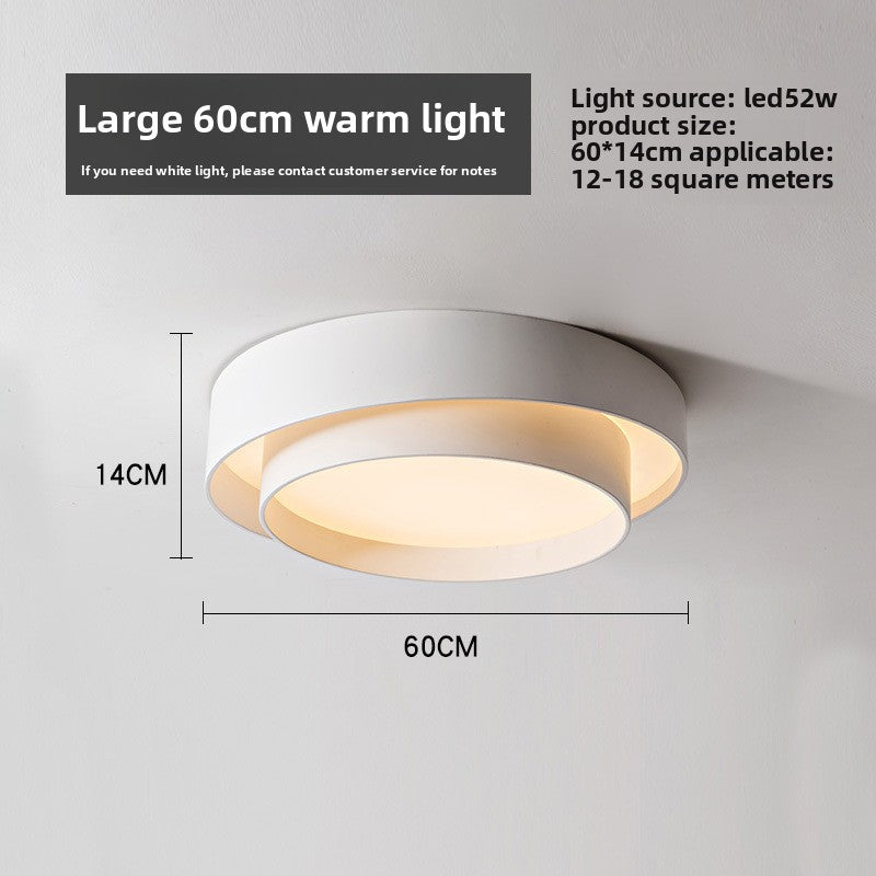 Square LED Ceiling Light | Dimmable Flush Mount Panel Lamp | Bedroom Office Living Room