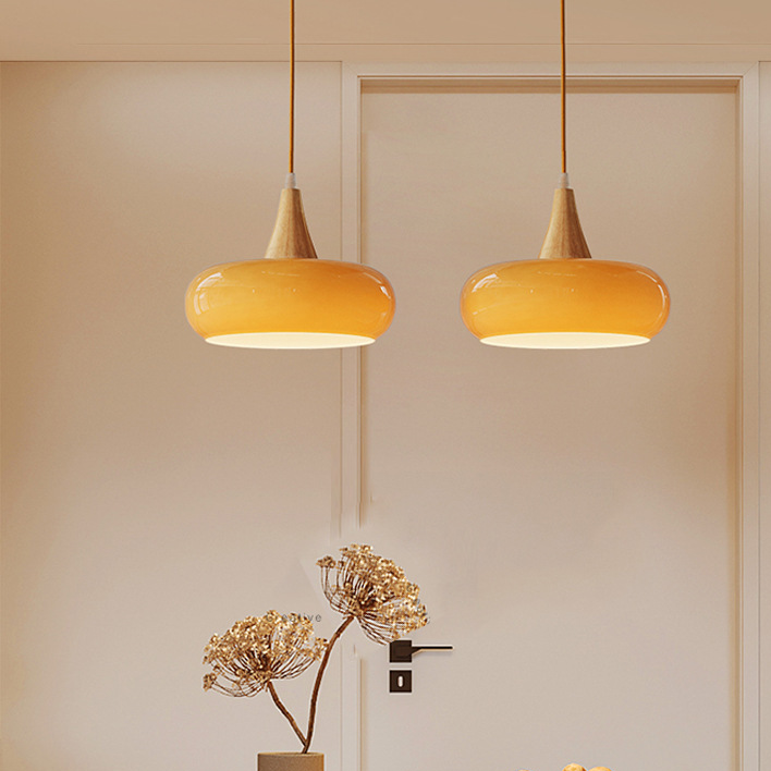Scandinavian Wood Pendant Ceiling Light