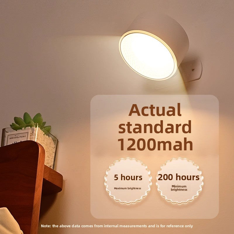 Rechargeable Wireless Wall Lamp | Cordless Battery Sconce | Bedroom Hallway Night Light