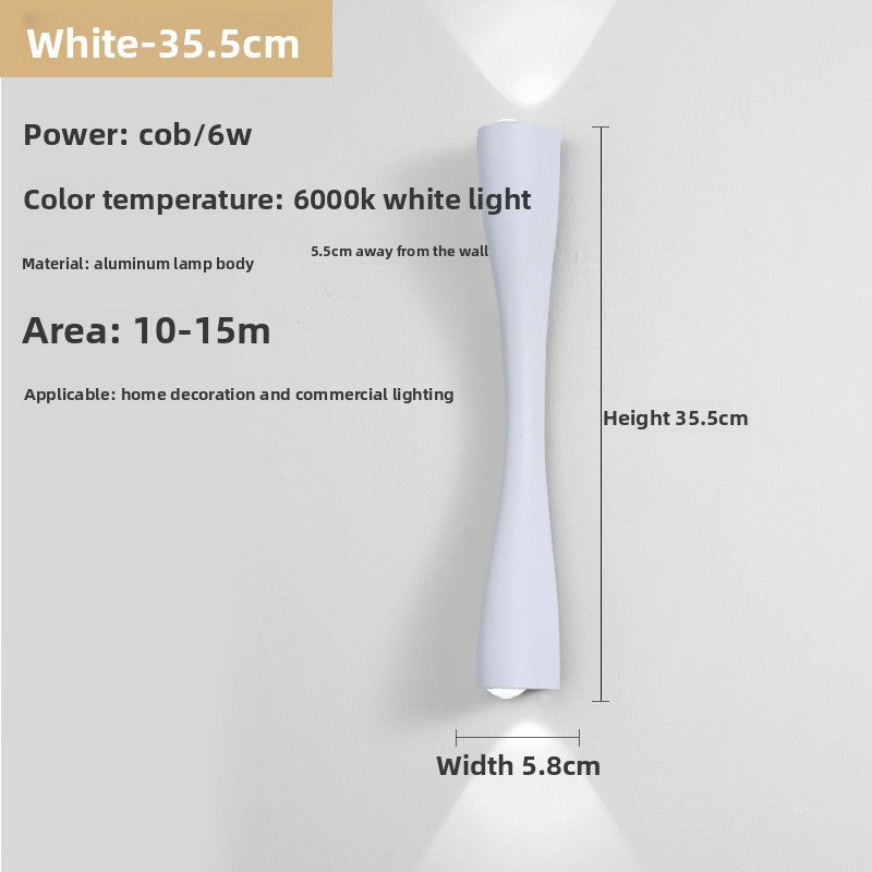 Adjustable Dual Head Wall Lamp