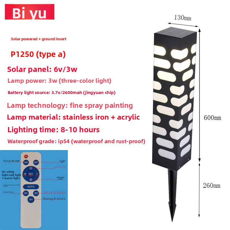 Solar Powered Outdoor Garden Light