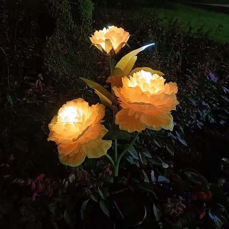 Solar LED Hydrangea Garden Light