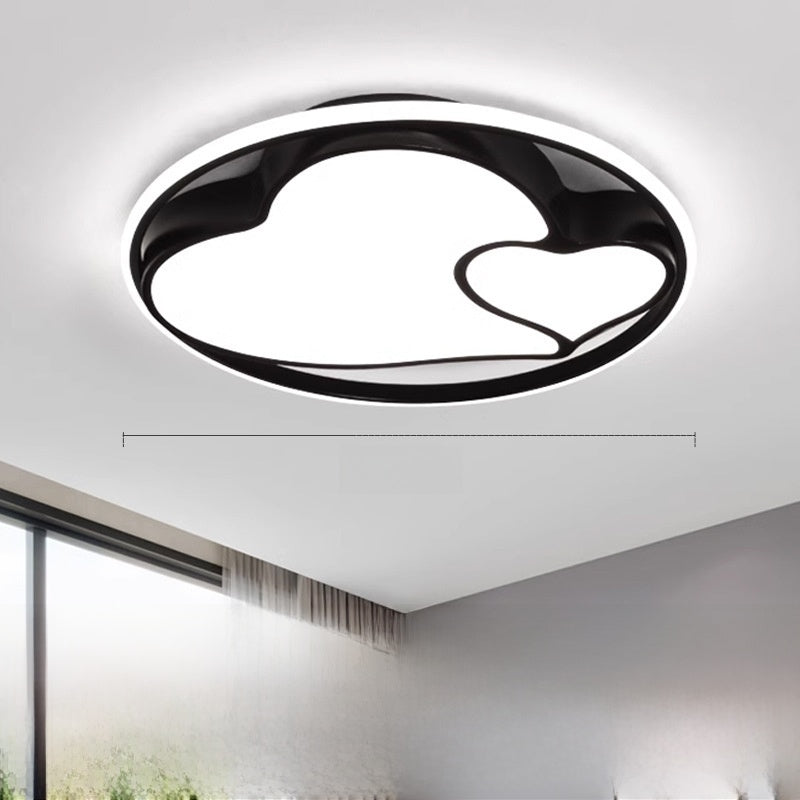 Minimalist LED Ceiling Light | Gourd-Shaped Flush Mount Lamp | Living Room Bedroom