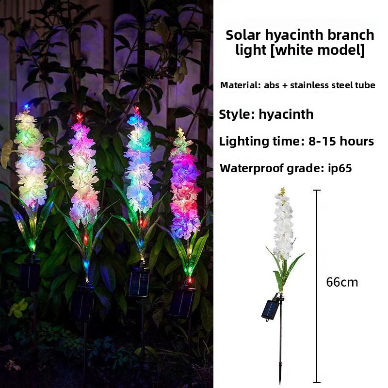 Solar LED Hydrangea Garden Light