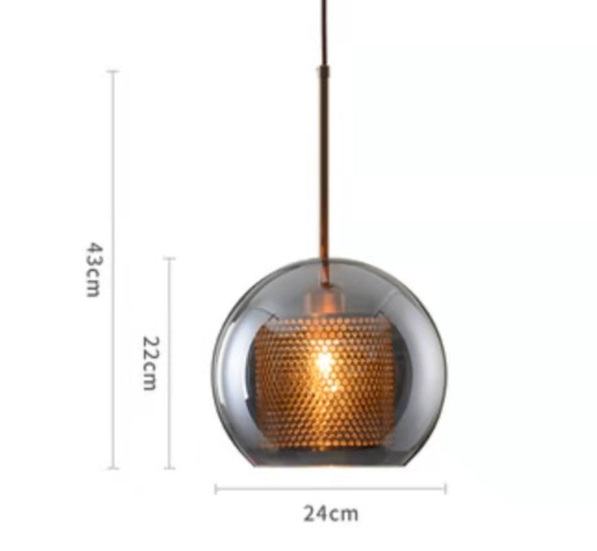 Crystal Glass Chandelier | Luxury Ceiling Pendant Light | Living Room Dining Room