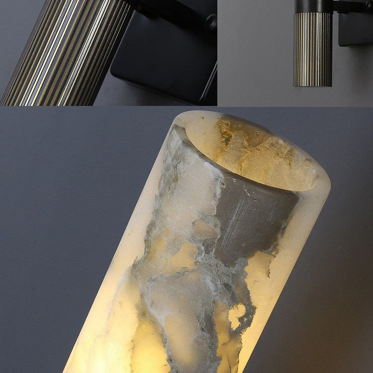 Ösedum Ember Copper & Marble Wall Light