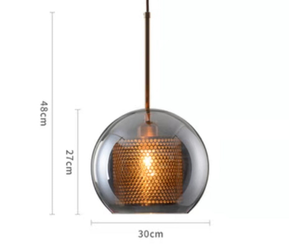 Crystal Glass Chandelier | Luxury Ceiling Pendant Light | Living Room Dining Room