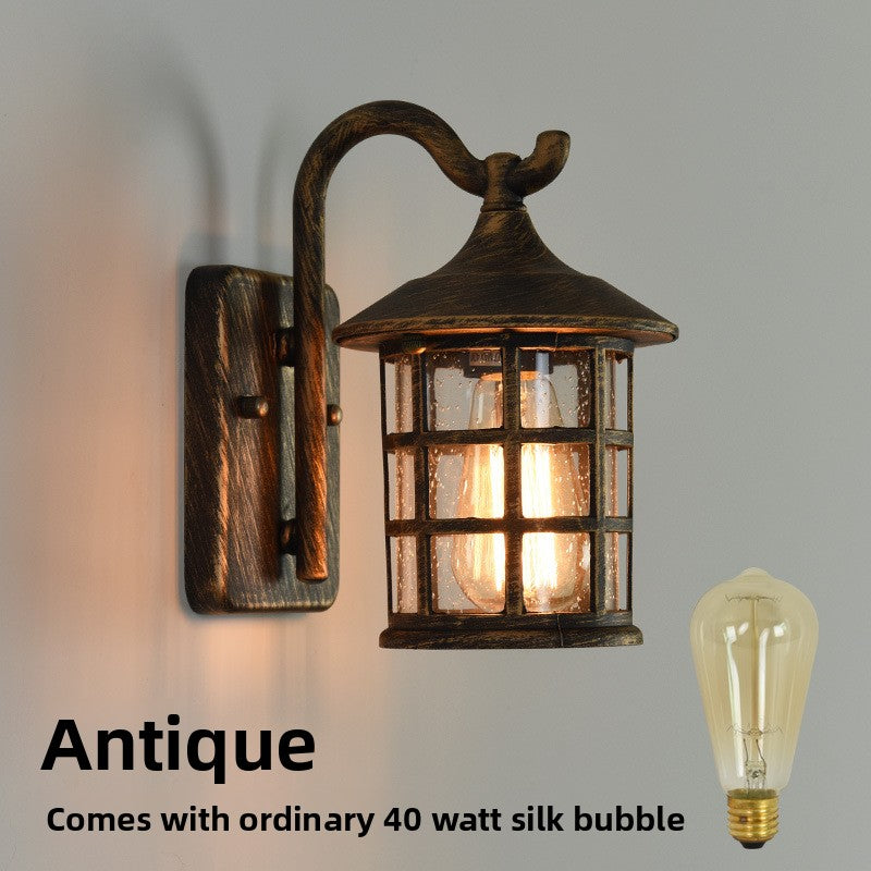 Vintage Waterproof Outdoor Wall Lamp