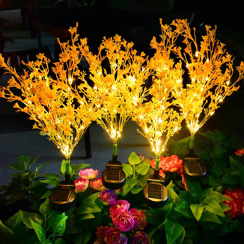 Solar LED Hydrangea Garden Light