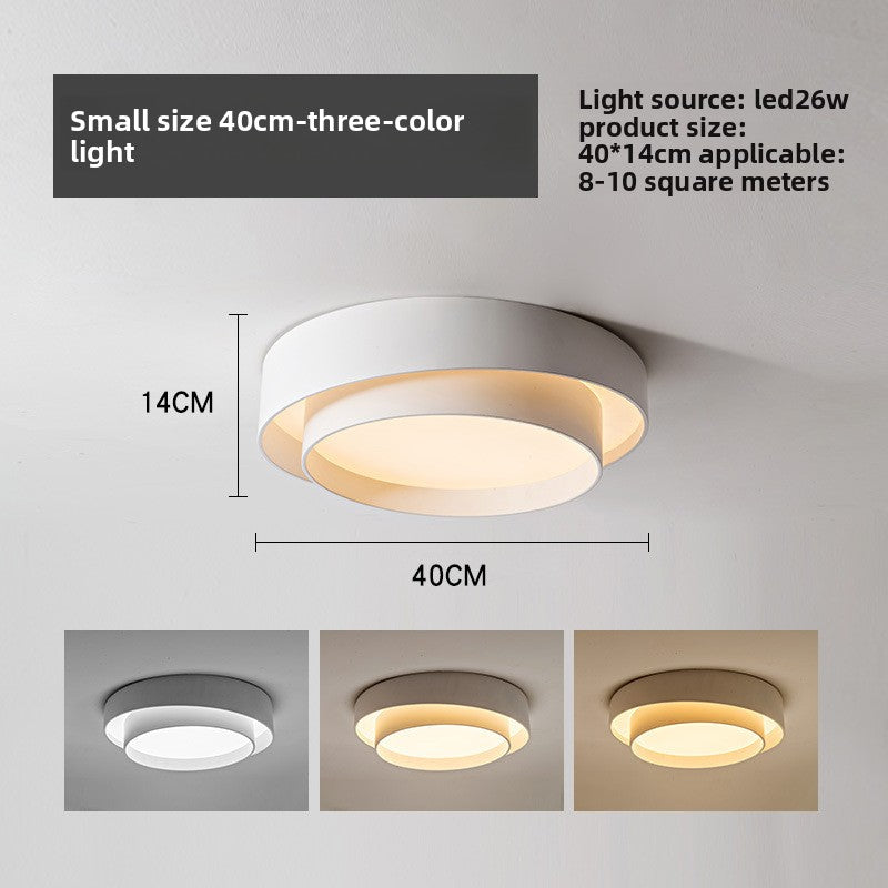 Square LED Ceiling Light | Dimmable Flush Mount Panel Lamp | Bedroom Office Living Room